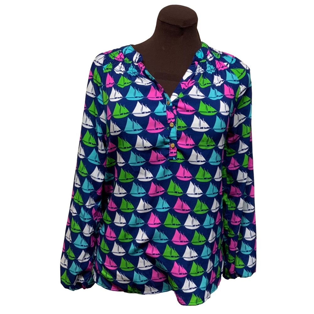 Pre-owned Women’s Multicolor Nautical Macbeth Collection 👚